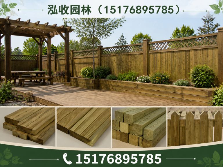 娄底防腐木展示图